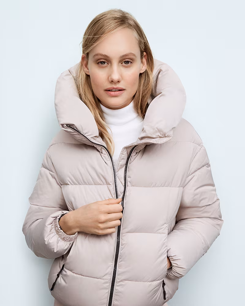 Soia & Kyo Brittany Down Bomber Jacket