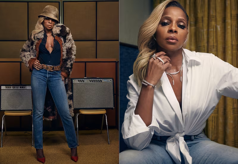 Soul Bird: Mary J. Blige for The EDIT