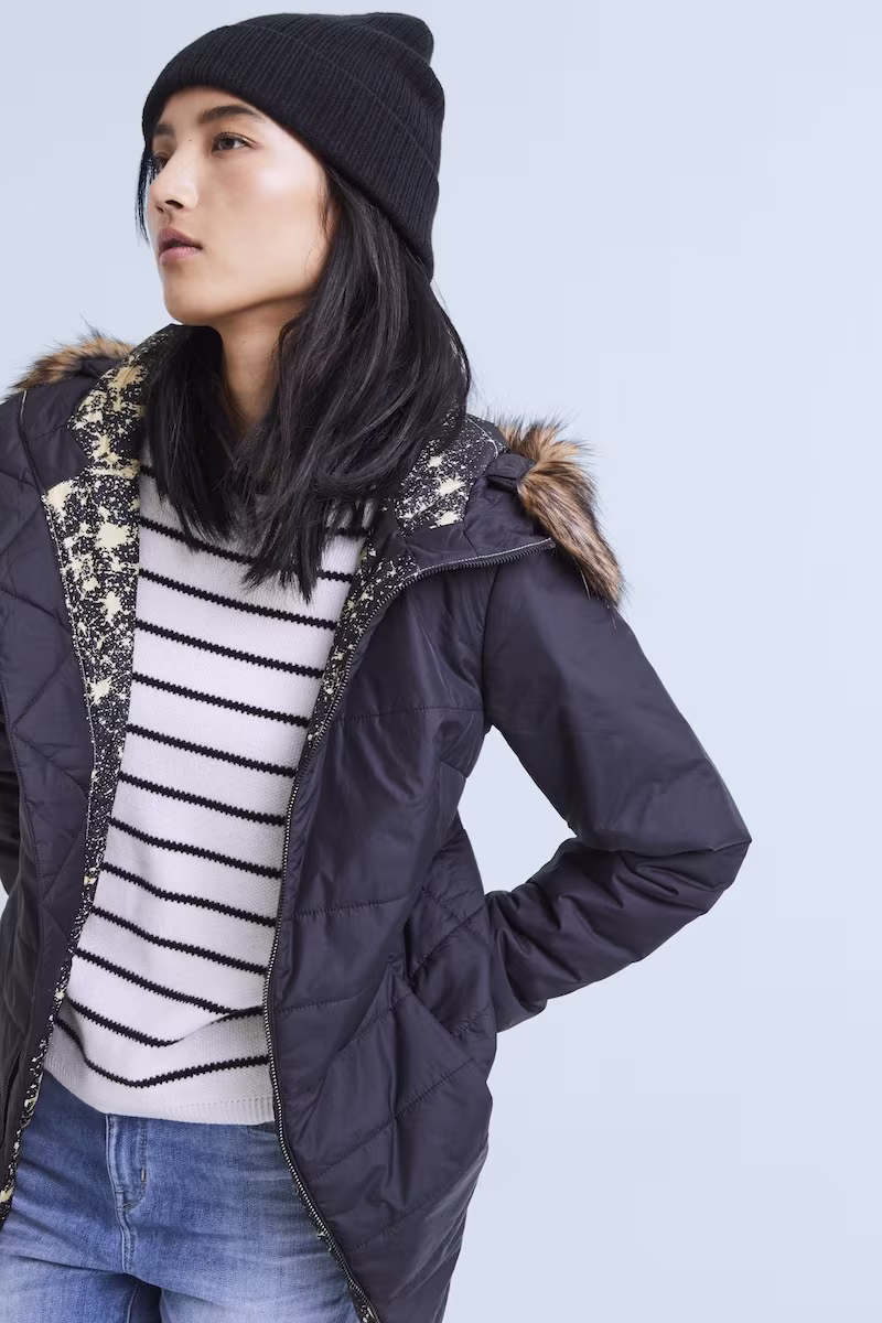 The North Face Harway Heatseeker Water-Resistant Jacket with Faux Fur Trim