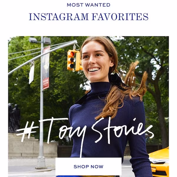 Tory Burch Instagram Favorites