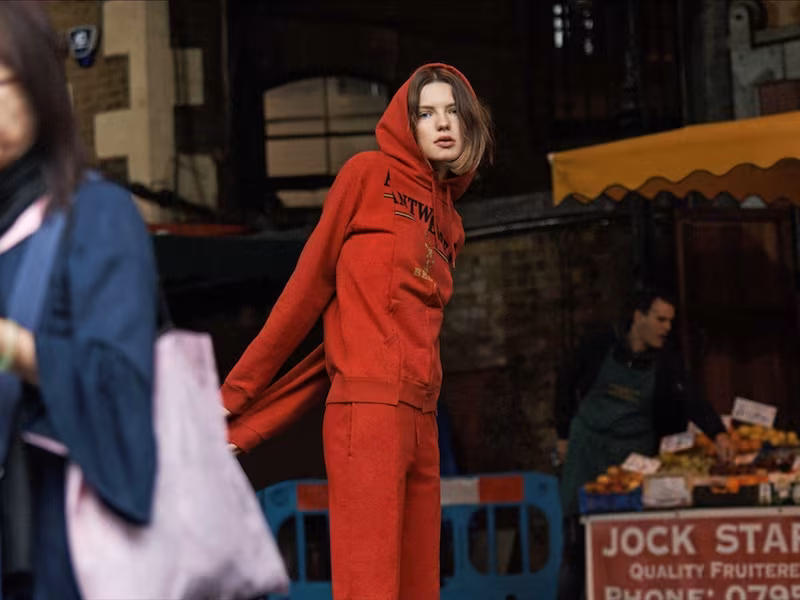 Vetements Slim-Fit Cotton-Blend Track Pants