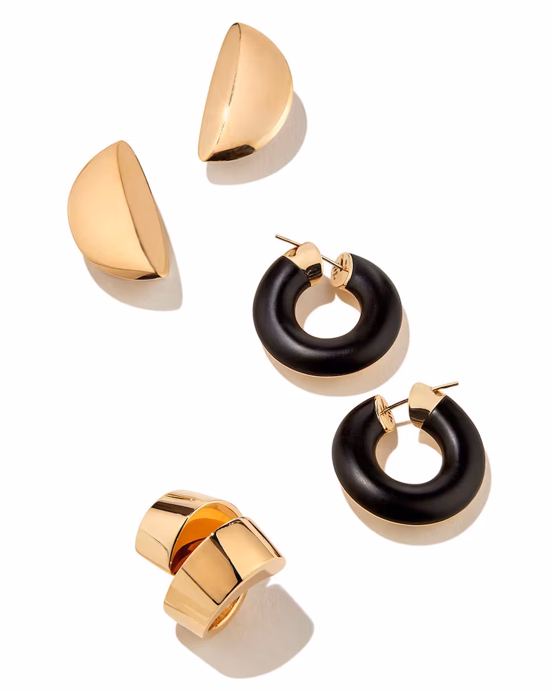 Vhernier Eclisse 18K Rose Gold Clip-On Earrings