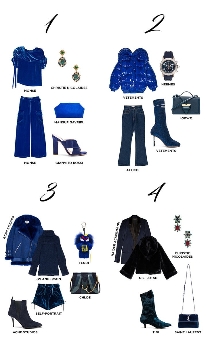 Try This: Head-to-toe Blue - Shop The Trend