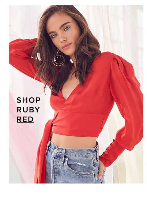 Shop ruby red