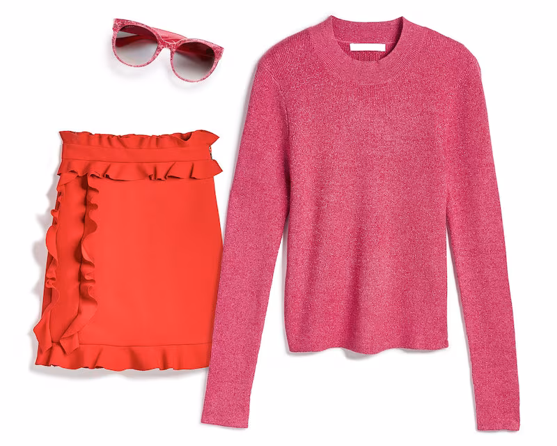 Aries Red & Pink