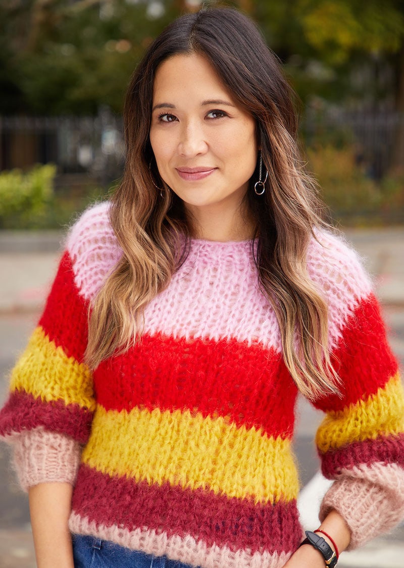 ONE by Maiami Maiami Striped Sweater