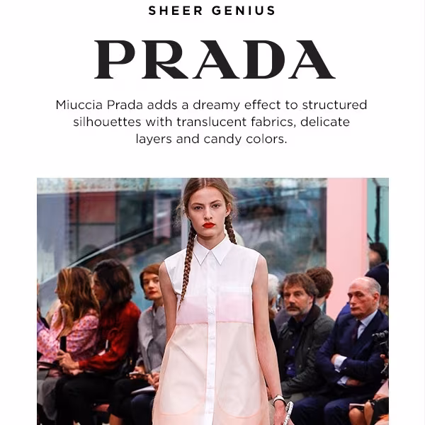 Prada Resort 2018 Is Pretty in Pink