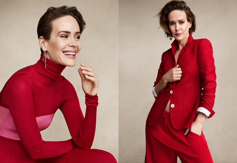She Who Dares: Sarah Paulson for The EDIT