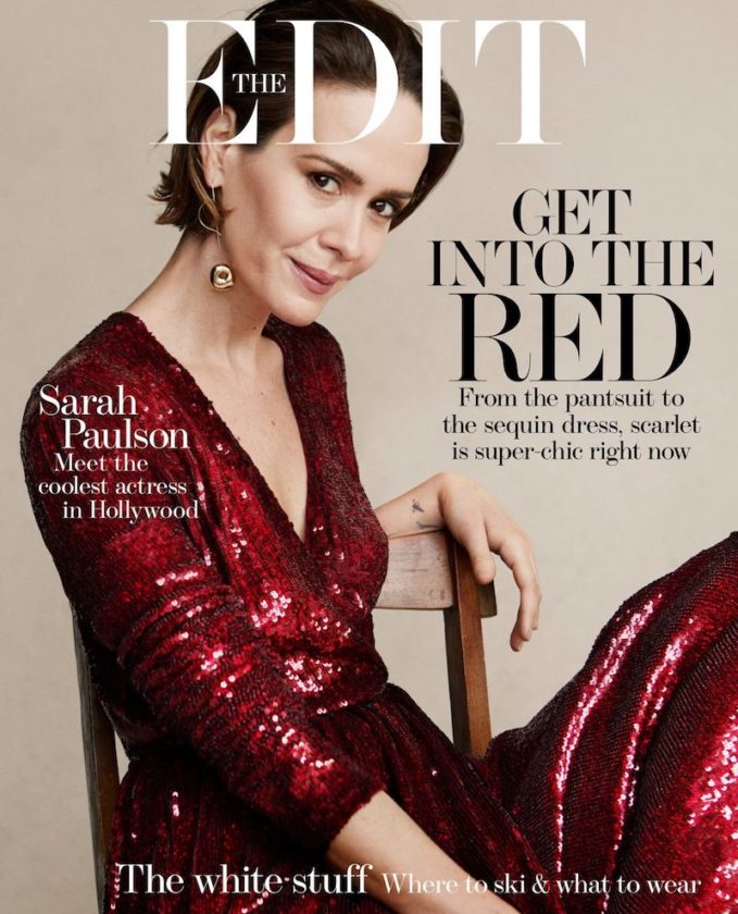 She Who Dares: Sarah Paulson for The EDIT