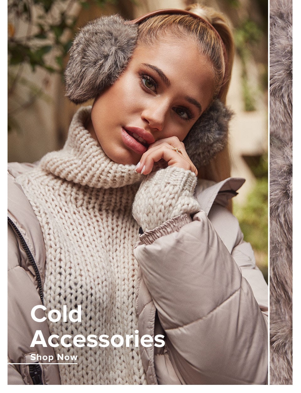 Cold accessories. Shop now.