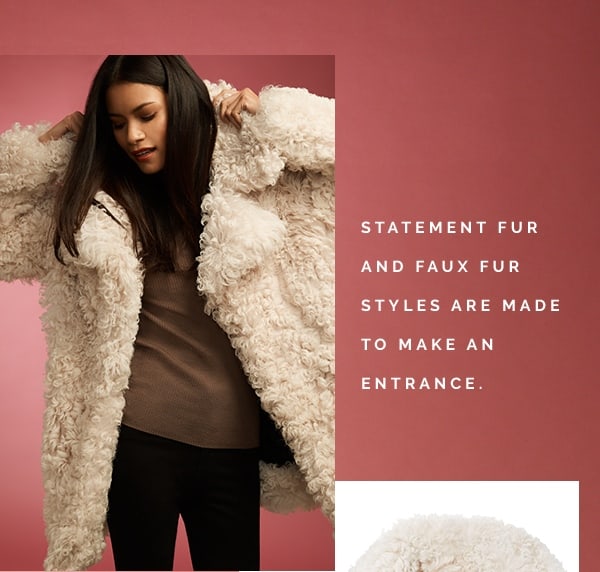 Shop Fur, Faux Fur & Shearling