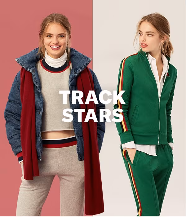 A sporty-polished set is this season's wardrobe MVP.