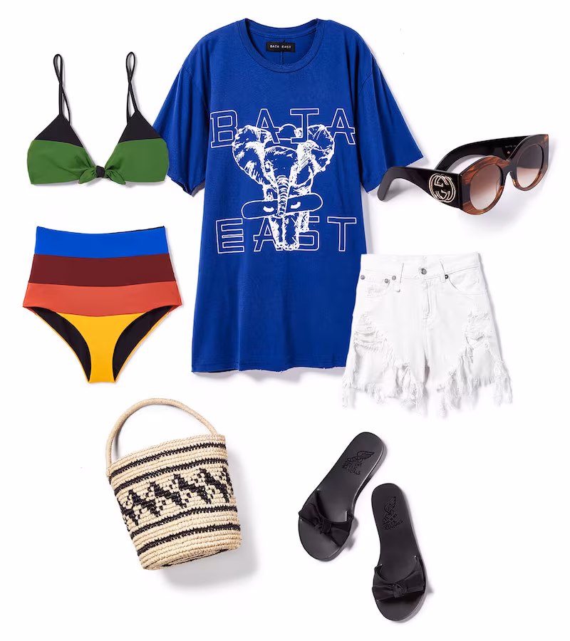 Baja East Elephant Tee