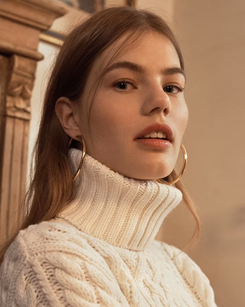 Bronzallure Purezza Big Hoop Earrings