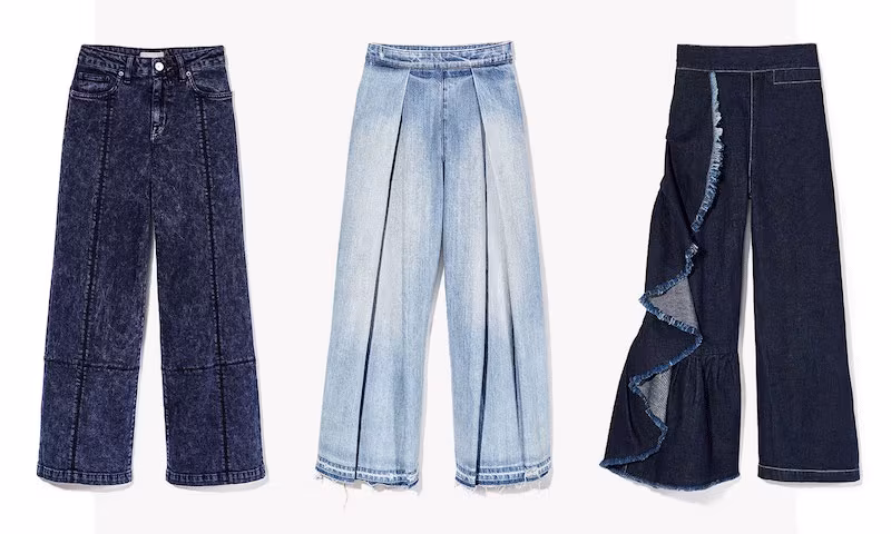 Father s Daughter Claudia Wide Crop Jeans