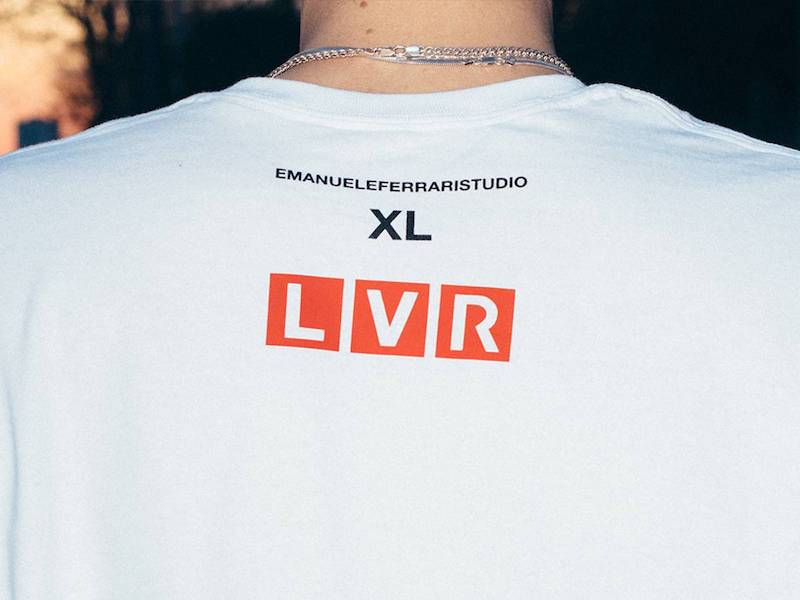 LVR Editions x Emanuele Ferrari Studio Cotton Jersey T-Shirt
