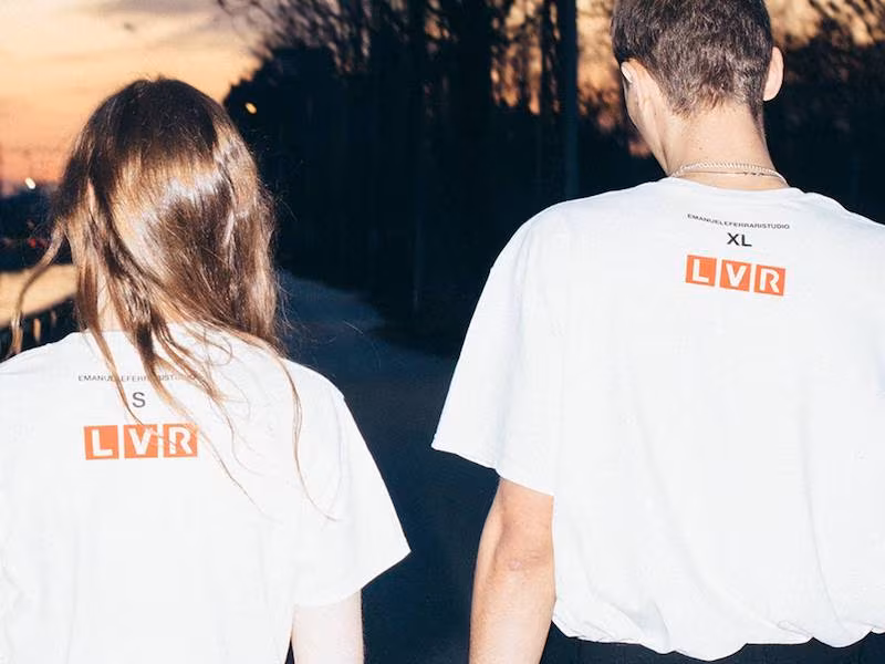 LVR Editions x Emanuele Ferrari Studio Cotton Jersey T-Shirt