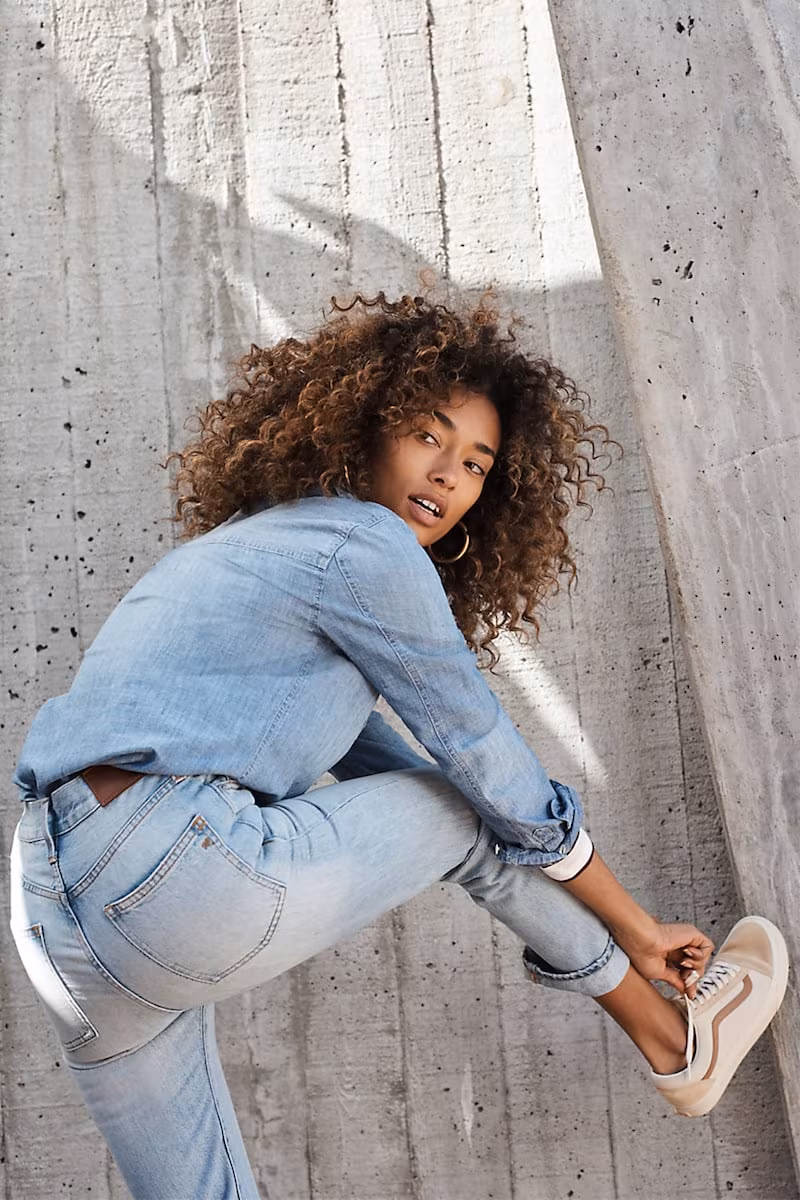 Madewell The Perfect Summer Jean in Fitzgerald Wash