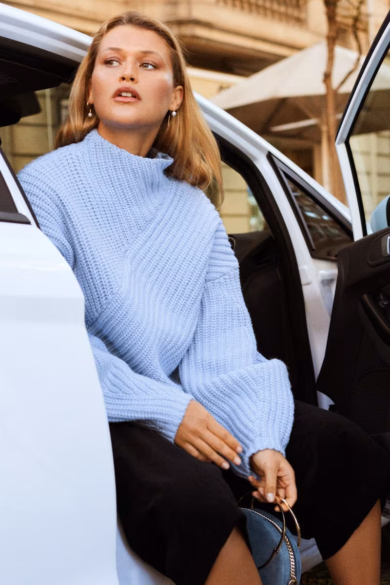 & Other Stories Criss Cross Sweater