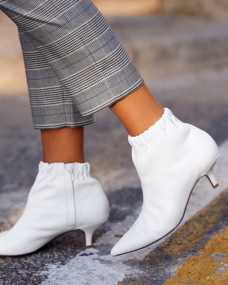 & Other Stories Gathered Kitten Heel Boots
