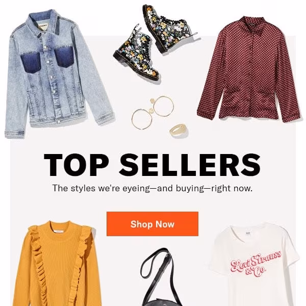 Shopbop Top Sellers January 29