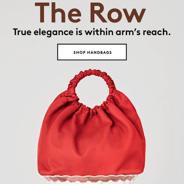 True Elegance: The Row Resort 2018 Handbags