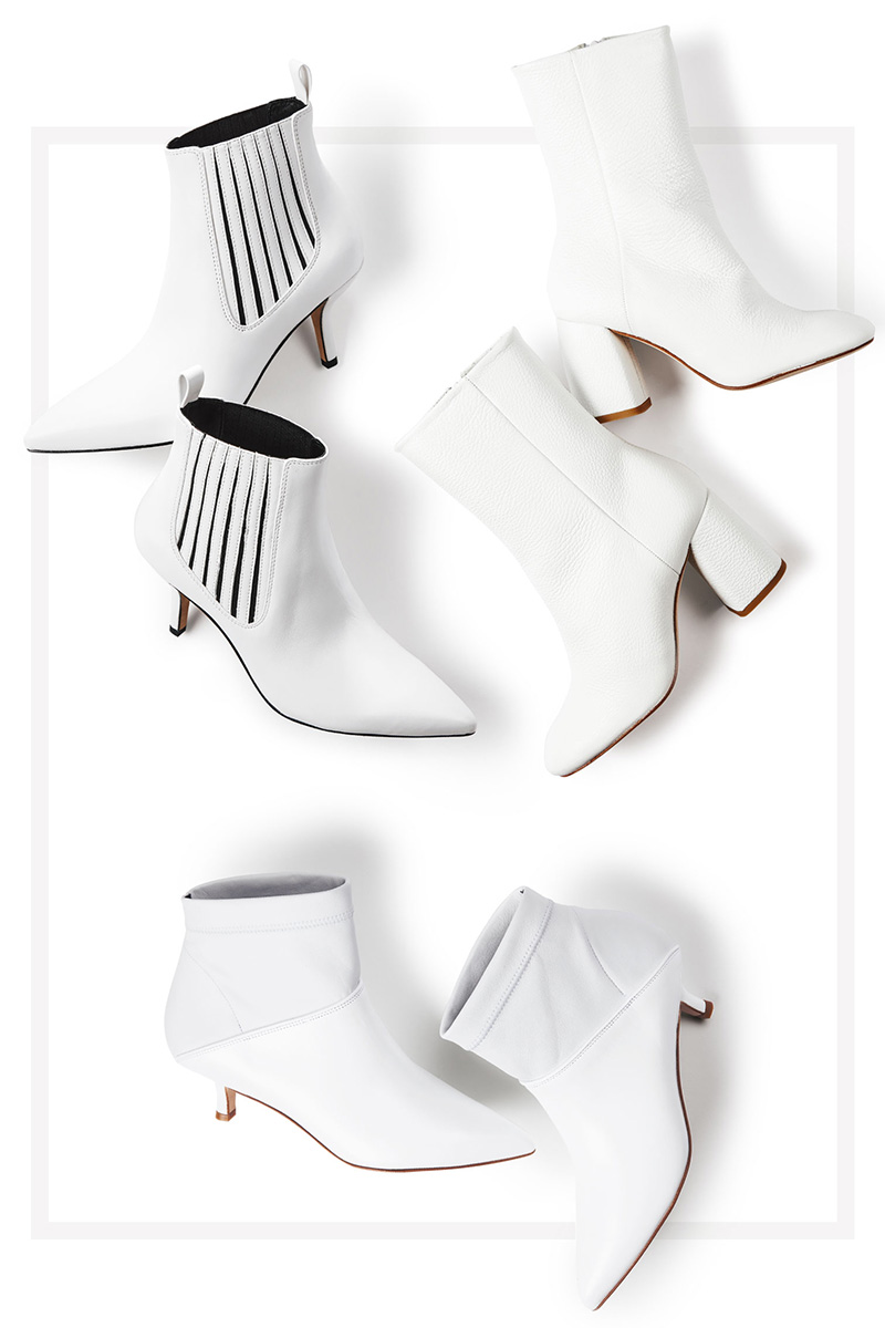 White Booties