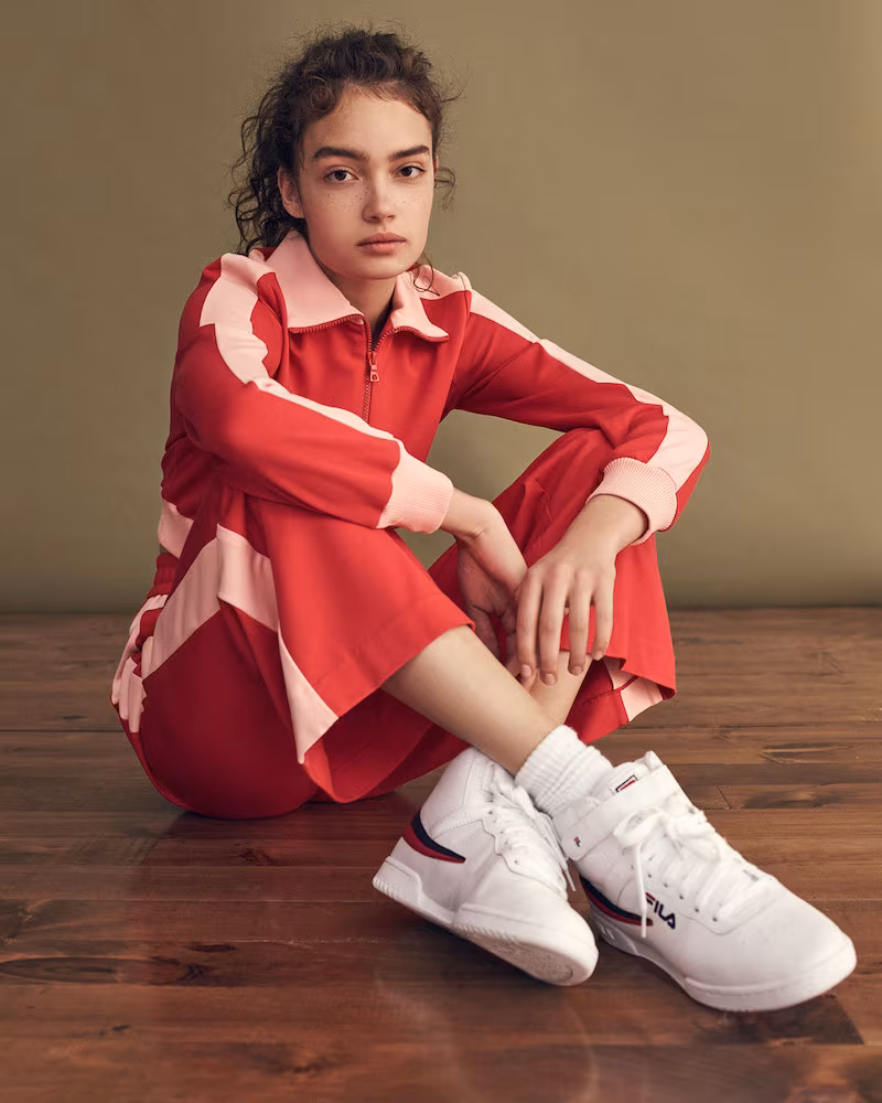 alice + olivia AIR Jackson Cropped Track Jacket