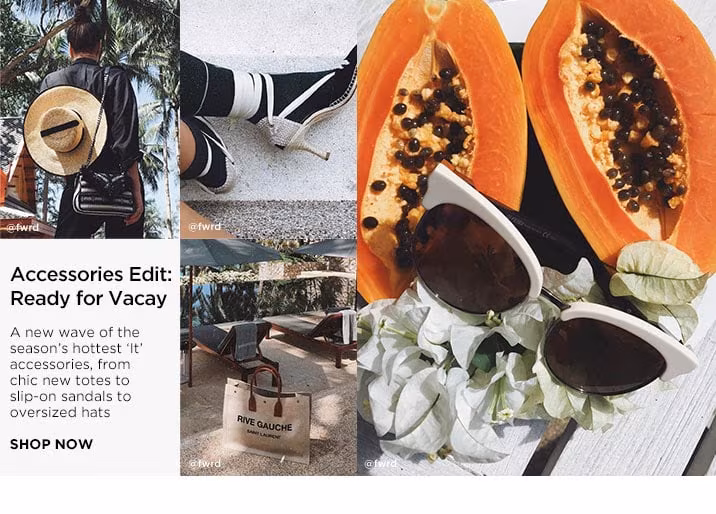 Acessories Edit Ready for Vacay - Show Now
