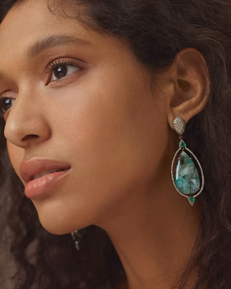 Carole Shashona Spectrum Goddess Earrings 