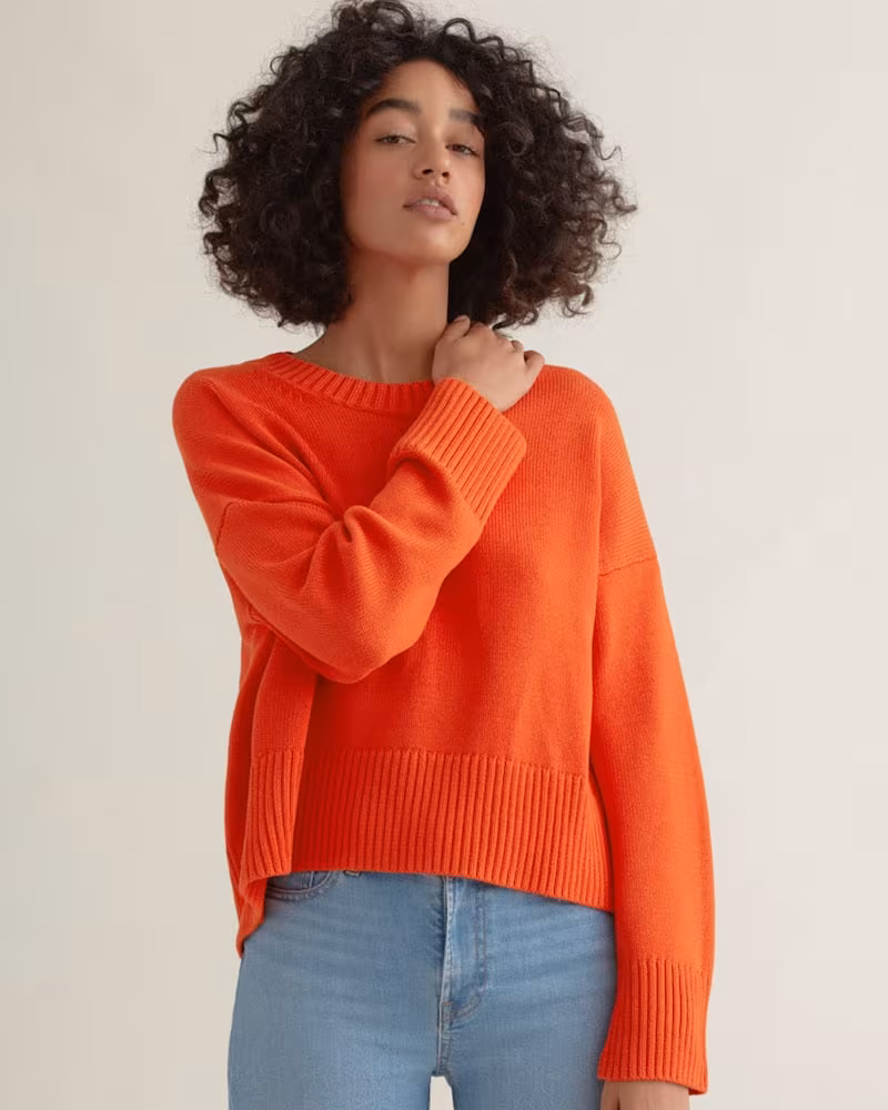 Everlane Soft Cotton Square Crew