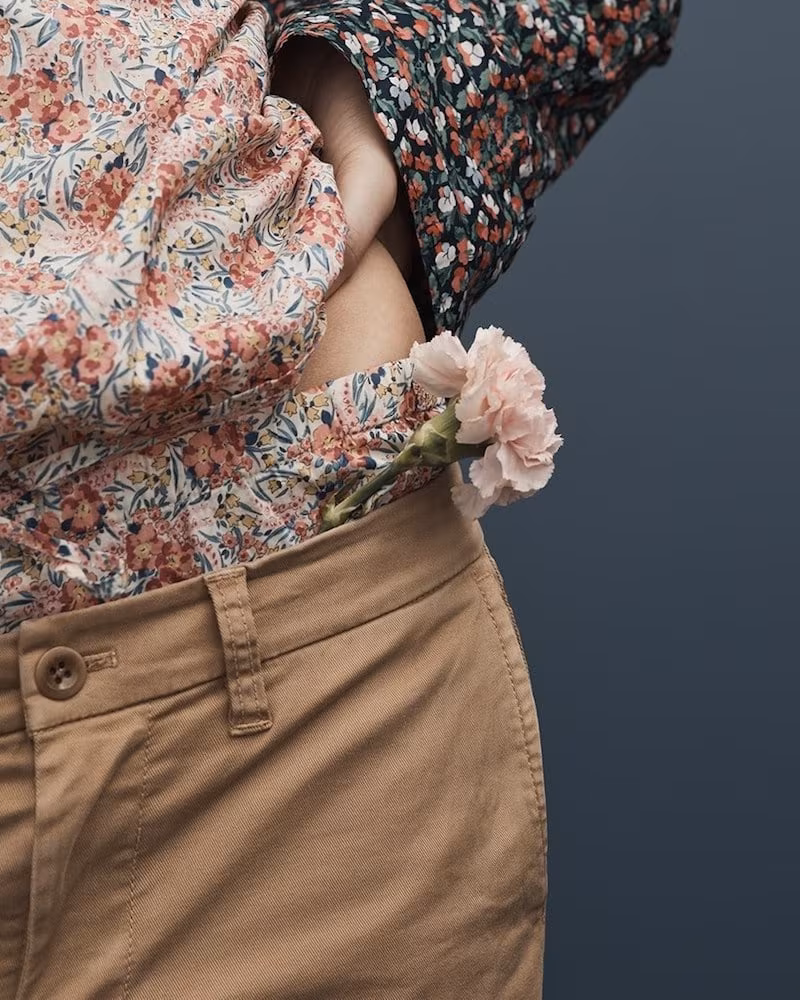 J.Crew Cotton Pajama Set In Liberty Floral
