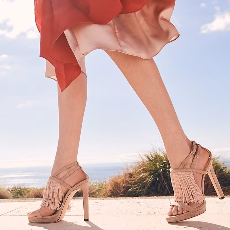 Jimmy Choo Suede Stiletto Sandals