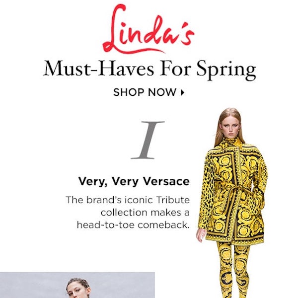 Linda s Must-Haves for Spring 2018
