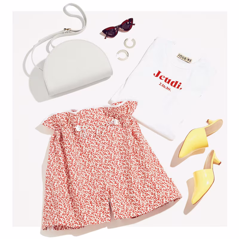 Marianna Senchina Printed Shorts