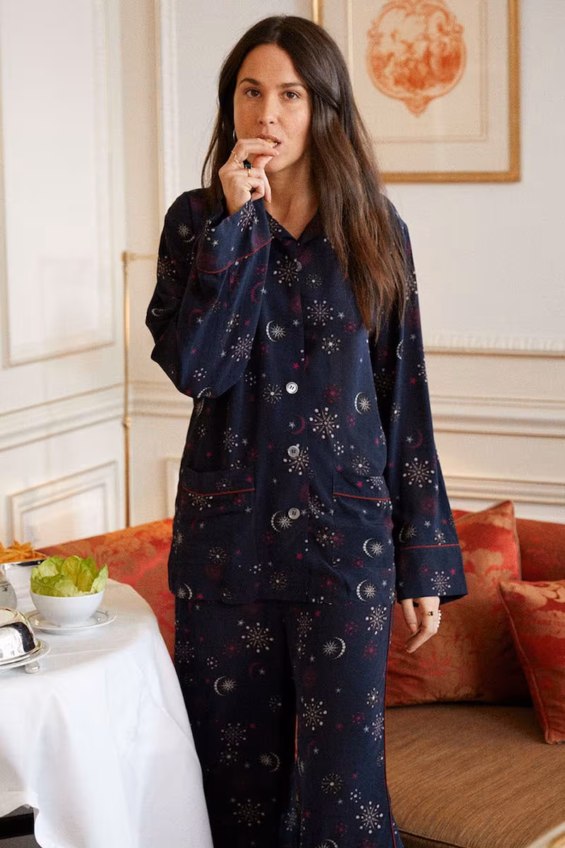 & Other Stories Lounge Jacquard Shirt