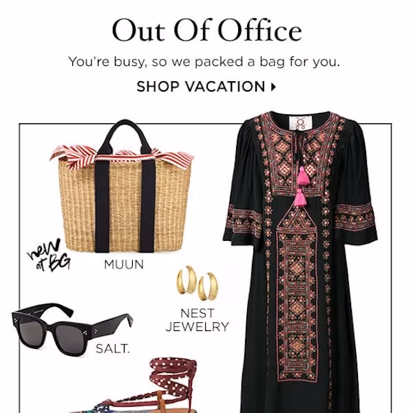 Out of Office: Vacation Essentials for Resort 2018