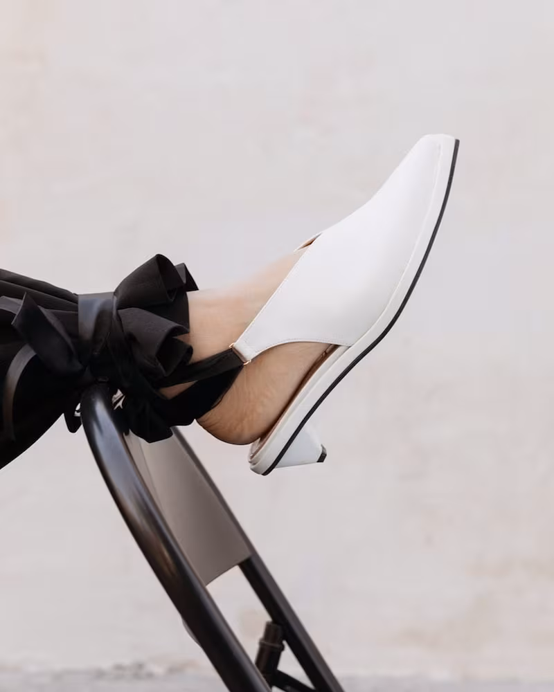 Reike Nen Kitten Ribbon Slingback