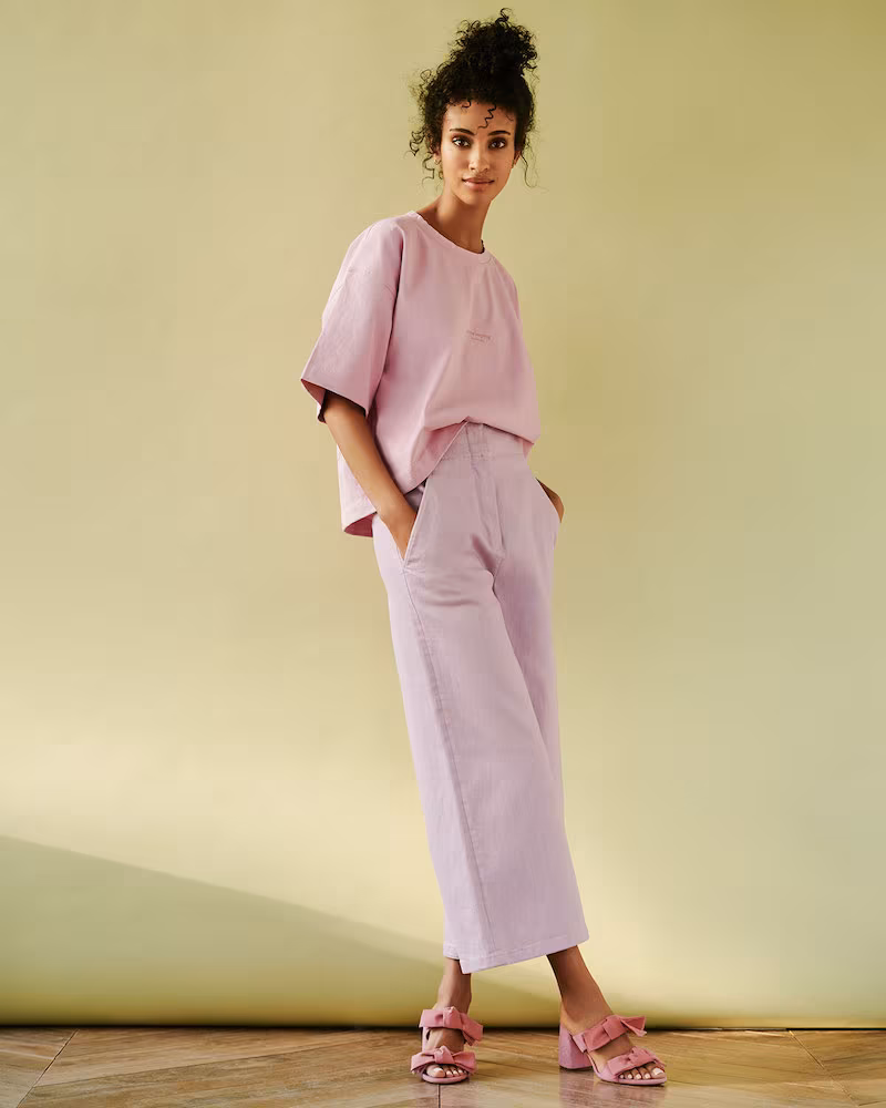 Tibi Demi Cropped Jeans
