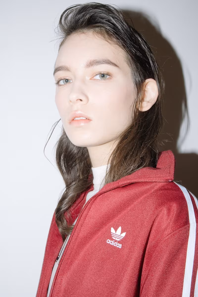 adidas Originals Contemp Cotton Blend piqué Sweatshirt