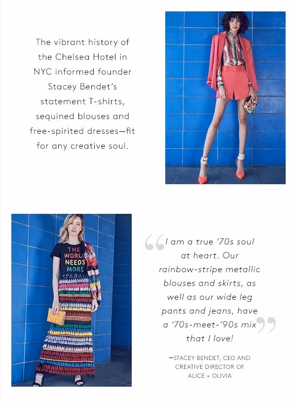 Shop Alice + Olivia Spring 2018 at Saks Fifth Avenue