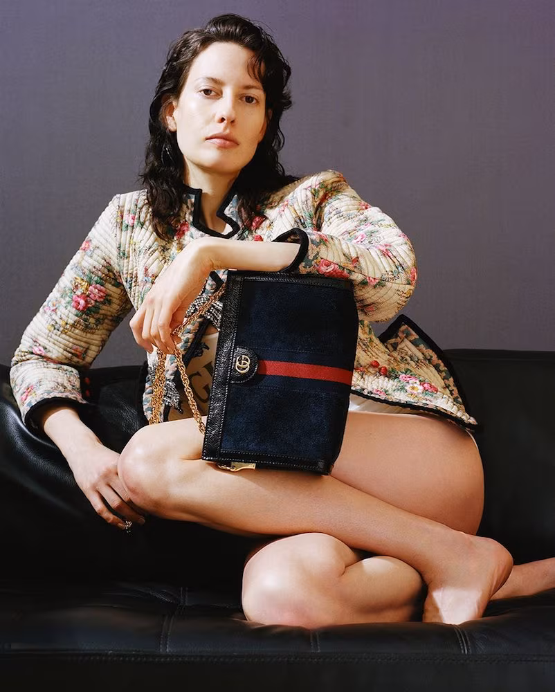 Gucci Floral-Print Quilted Jacket