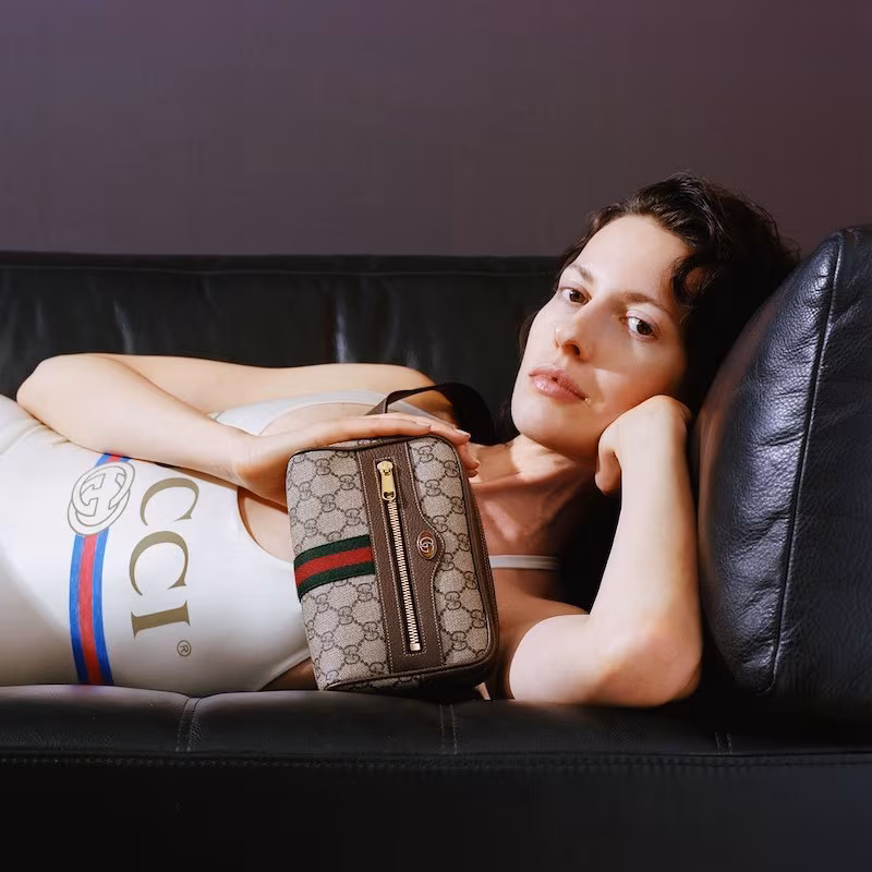 Gucci Ophidia Small Box Vintage GG Logo Belt-Bag