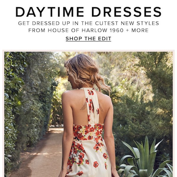 Daytime Dresses: House of Harlow 1960 x REVOLVE Spring 2018 Collection
