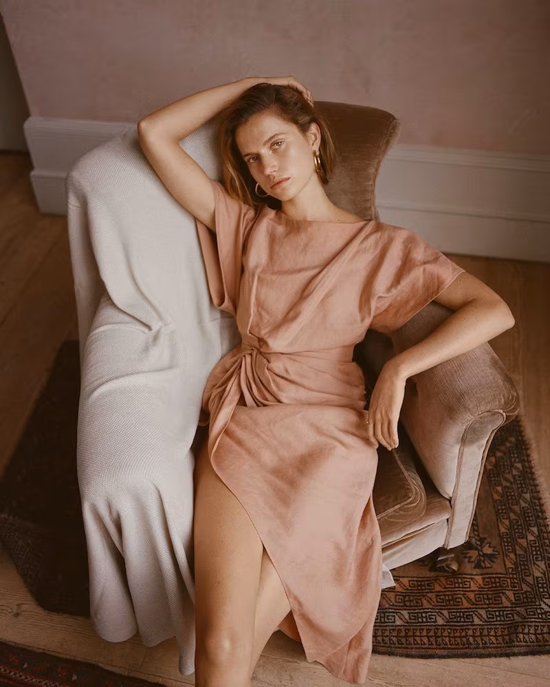 Jacquemus Boat-Neck Ruched Asymmetric Tunic
