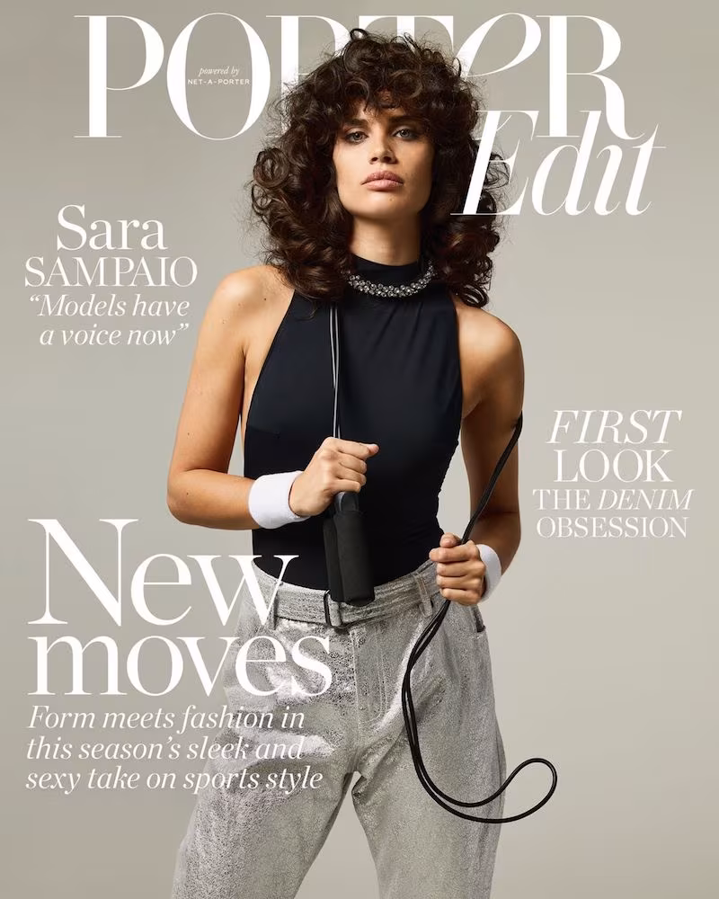 Strong Points: Sara Sampaio for The EDIT