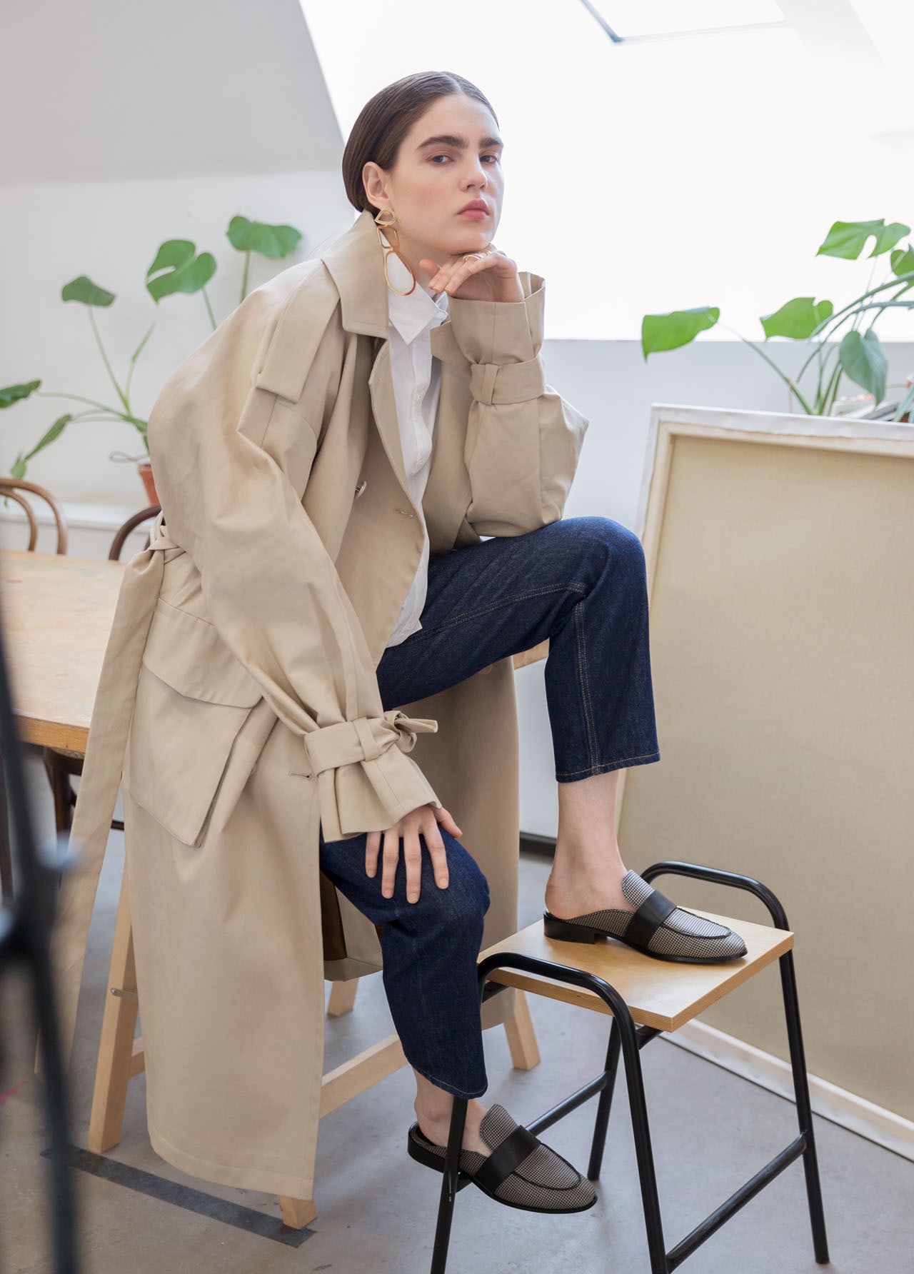 & Other Stories Oversized Trench Coat