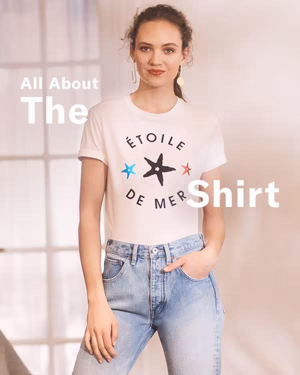 From easy tees to breezy blouses, spring's tops are tops.