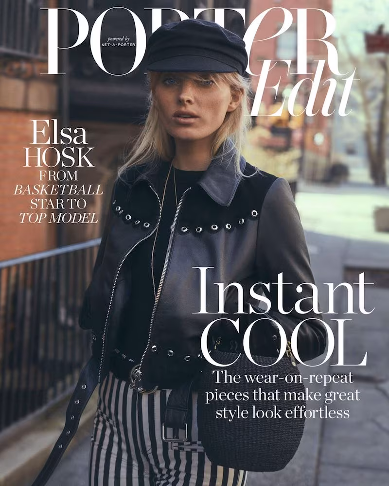 Above All Elsa: Elsa Hosk for The EDIT