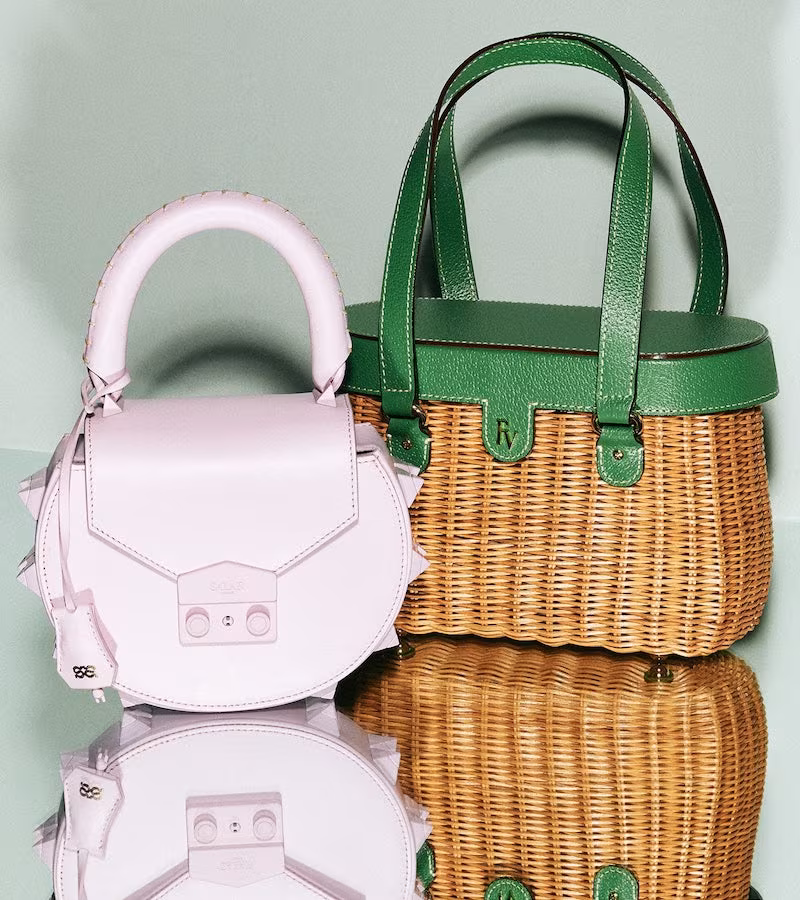 Frances Valentine Arielle Wicker Satchel